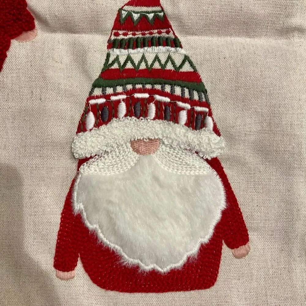 Gnome Christmas Pillow Cover
